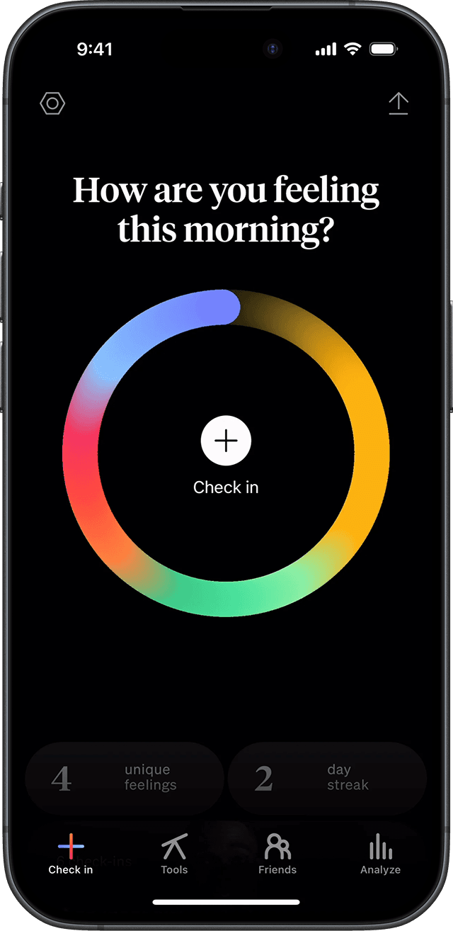 App screen 1